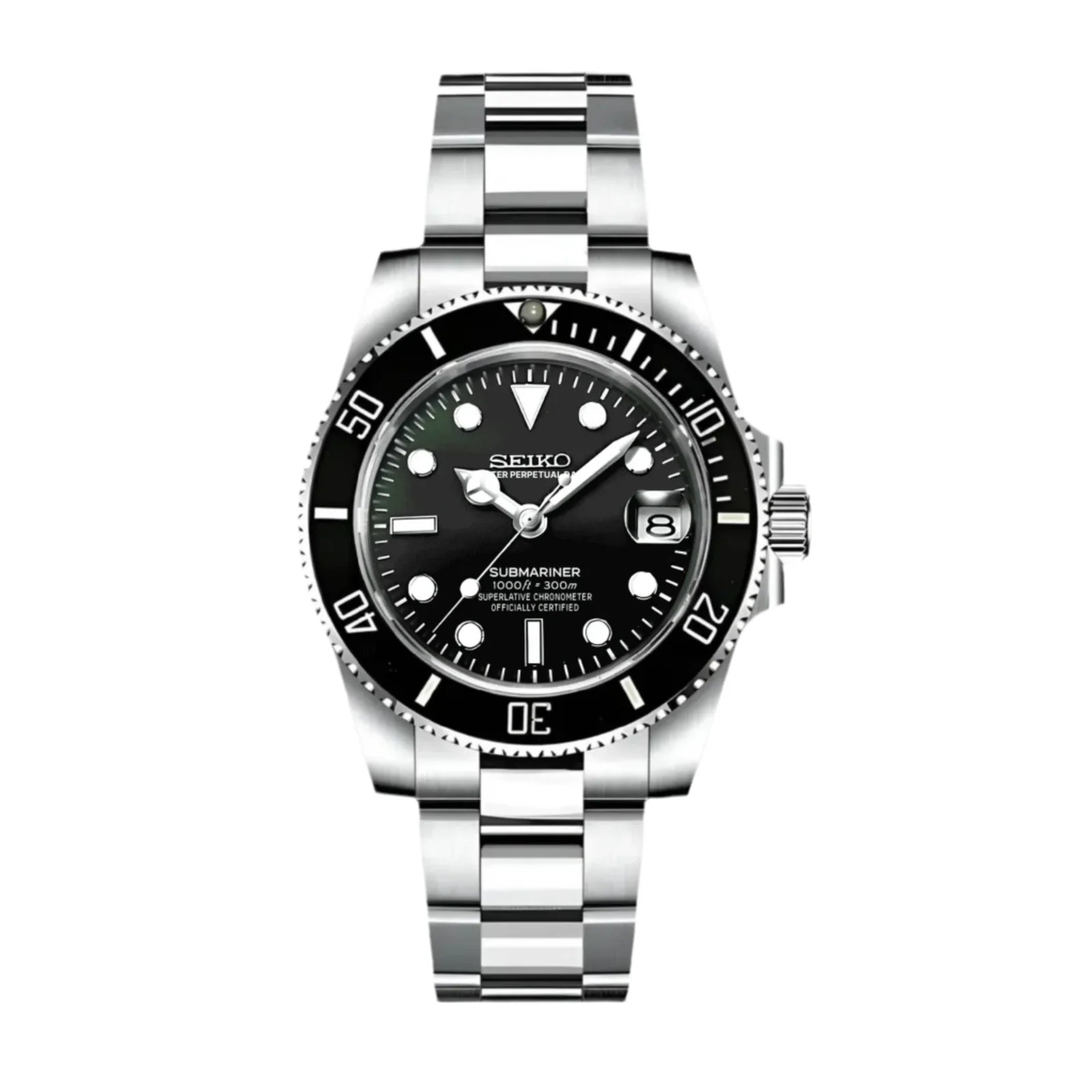 Seiko Mod Submariner – Black Edition